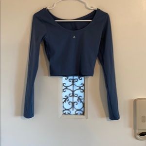 Long sleeve workout top